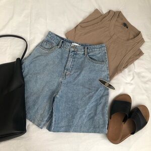 OAK + FORT short washed blue